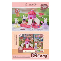 Игровой центр 6656 флоксовые фигурки, мебель, аксессуары