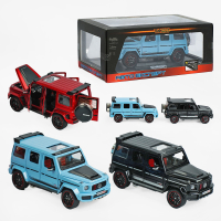 Джип 77070 Мерседес "Авто Експерт", 3 кольори, металопластик, 1:24, звук, світло, інерція, рухомі елементи, 2 режими, викрутка