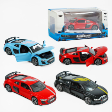 Машинка RS-15900 Ауді "Авто Експерт", 3 кольори, металопластик, 1:32, звук, світло, інерція, рухомі елементи