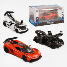 Машинка TK - 11302 "Авто Експерт", 3 кольори, металопластик, 1:32, звук, світло, інерція, рухомі елементи