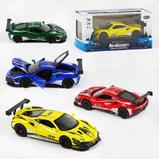 Машинка 10820 Lamborghini металопластик, 1:32, звук, світло, інерція