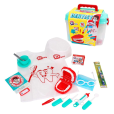 Набор стоматолога 7365 "Technok Toys", 16 элементов, зубная щетка, халат, шапочка, челюсть, инструменты
