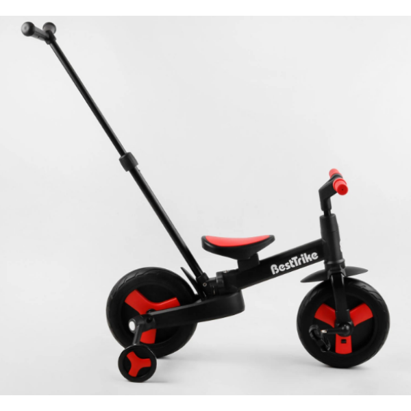 Велосипед-трансформер Best Trike 23031, колеса PU 10'', батьківська ручка, знімні педалі