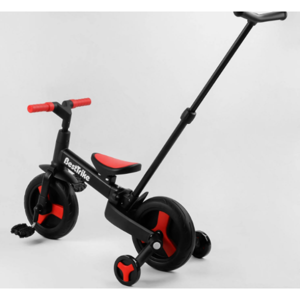 Велосипед-трансформер Best Trike 23031, колеса PU 10'', батьківська ручка, знімні педалі