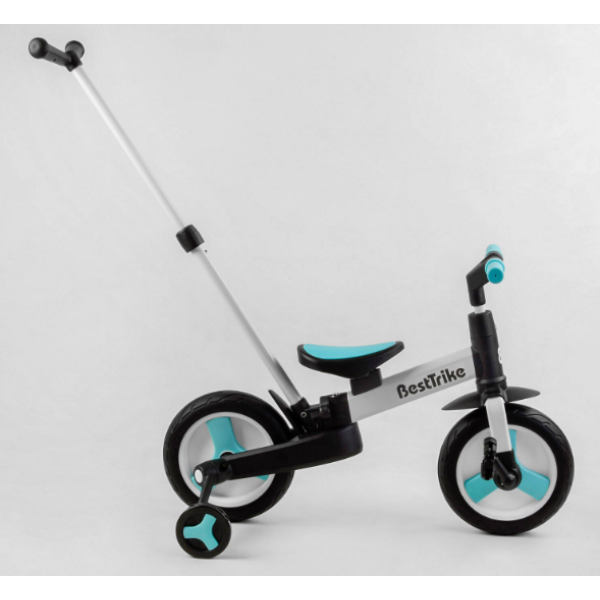 Велосипед-трансформер Best Trike 56659, колеса PU 10'', батьківська ручка, знімні педалі