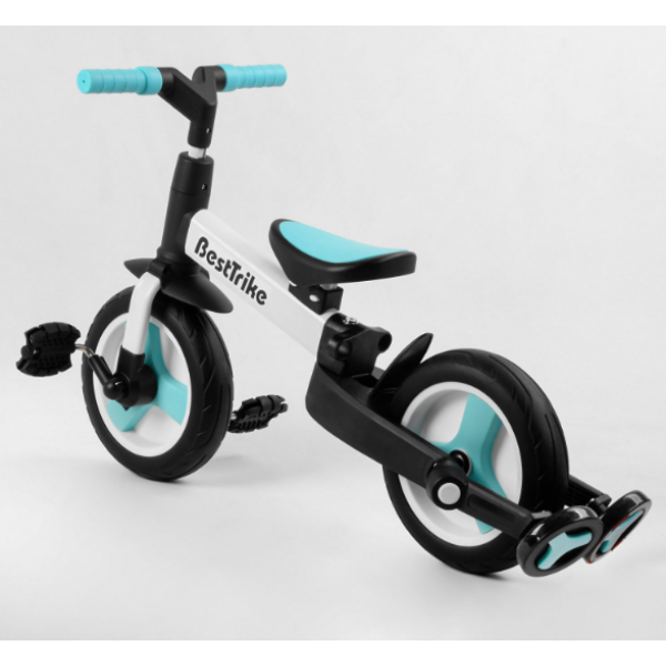 Велосипед-трансформер Best Trike 56659, колеса PU 10'', батьківська ручка, знімні педалі