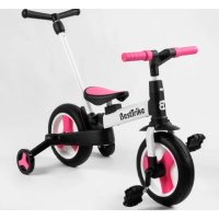 Велосипед-трансформер Best Trike 55475, колеса PU 10'', батьківська ручка, знімні педалі