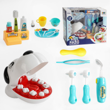 Игровой набор 8392 «Стоматолог» подсветка, 17 аксессуаров