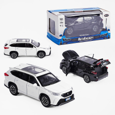 Машинка 53600 "Авто Експерт", 2 кольори, металопластик, 1:32, звук, світло, інерція, відчиняються двері