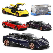 Машинка 67008 "Авто Експерт", 4 кольори, металопластик, 1:32, світло, звук, інерція, відчиняються двері