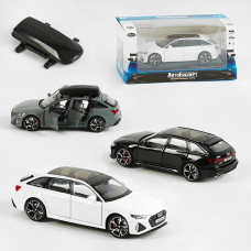Машинка TK - 10206 Audi "Авто Експерт", 3 кольори, металопластик, 1:32, звук, світло, інерція, рухомі елементи