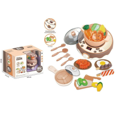 Плита 9941 A перемешивание продуктов, свет, мелодии, регулировка мощности, посуда, продукты на липучках, доска