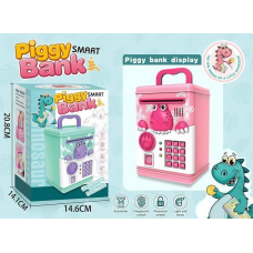 Сейф 6002 A "Piggy Smart Bank", 2 кольори, світло, звук