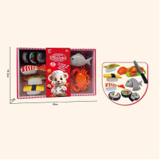 Продукти на ліпучці 1296 B - 9 елементів, ніж, дошка