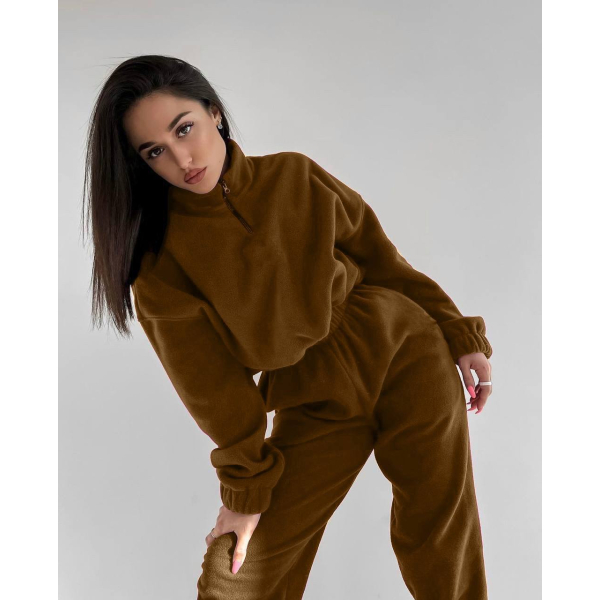 Комфортний спортивний oversize костюм, в сірому кольорі 