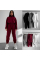 Комфортний спортивний oversize костюм, в сірому кольорі 
