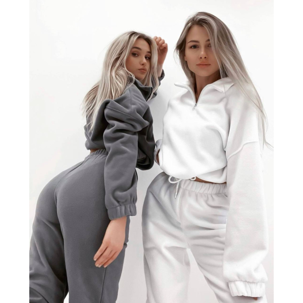 Комфортний спортивний oversize костюм, в винному кольорі