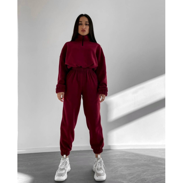 Комфортний спортивний oversize костюм, в чорном кольорі