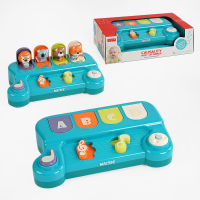 Музыкальная игра BY 303 мелодии, звуки животных, трещотка, инструкция