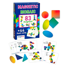 Магнитная мозаика ML4031-23 EN game «Mosaic» «Magdum», 83 магниты, 44 карточки с заданиями