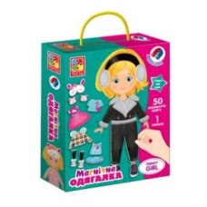 Магнитная игра-одягашка «Trendy girl» - VT 3702-23 /укр/