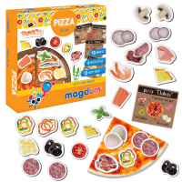 Магнітна гра ML4031-27 EN "Magdum", "Pizza", 48 магнітів, картки, англ. мова