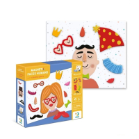 Настільна гра магнітна (3-4 роки) Mon Puzzle Обличчя 200208 - 62 деталі "Dodo"