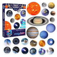 Набор магнитов ML4031-22 EN «Magdum», «Space world», англ. язык, 22 магнита