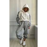 Женский спортивный костюм трехнитка+барашек, 42-46