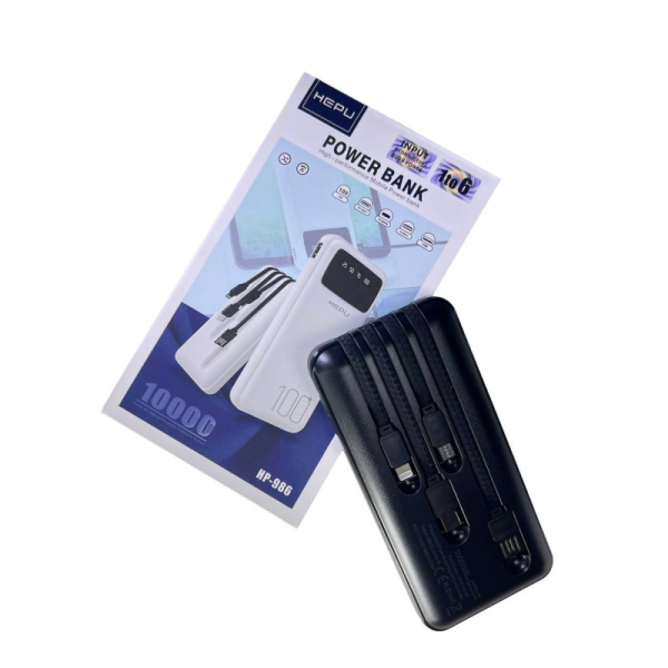 Повербанк 10000 mAh Power Bank HEPU HP986