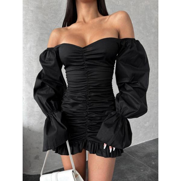 Жіноча елегантна сукня в рожевому кольорі, 44-46