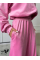 Жіночий спортивний костюм з велюру, в чорному кольорі 46-48