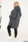 Жіночий спортивний костюм худі с капюшоном з лосинами фіолетовий 50-52