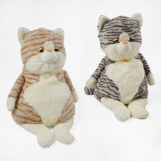 М`яка іграшка "Котик", 2 кольори, висота: 56 см M 17841