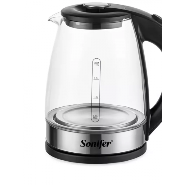 Скляний електрочайник 1,8л 1500 Вт Sonifer SF-2132 