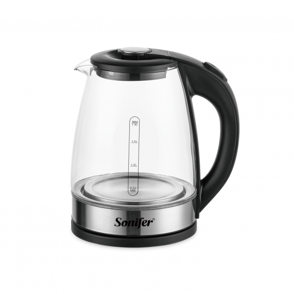 Скляний електрочайник 1,8л 1500 Вт Sonifer SF-2132 