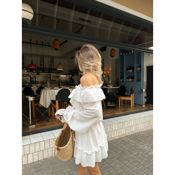 Легка шифонова сукня, в чорному кольорі one size (s/l)