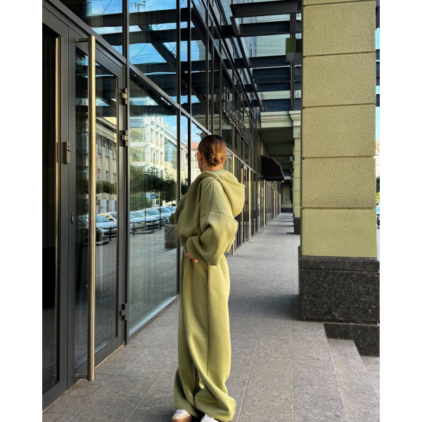 Жіночий спортивний костюм oversize худі на блискавці + широкі штани\джогери 48-52