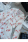 Жіноча піжама муслінова сорочка та шорти в принт, 42-44