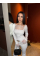 Жіночий лонгслів\лонг з мереживом, в чорному кольорі 42-44