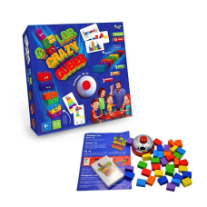 Розвиваюча настільна гра "Color Crazy Cubes" CCC-02-01U УКР, "Danko Toys"