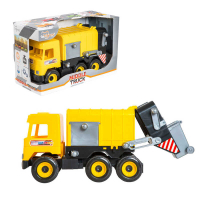 Авто дитяче  "Middle truck" сміттєвоз 39492 (жовтий)