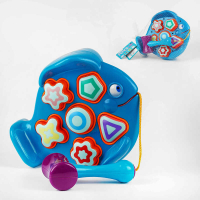 Логическая игра детская 8329-2 A стукалка, рыбка