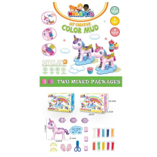 Тесто для лепки - 2 вида, экструдер лошадка, 10 цветов теста, формочки, CB 5506