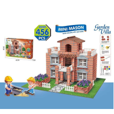Конструктор “Garden Villa”, 456 елементів, цегла+цементна суміш NKT 316