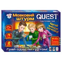 Настільна гра Quest. Мозковий штурм Сюрприз 10120182У "Ранок"