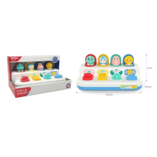 Логическая игра детская HE 8075 фигурки животных, цифры, геометрические фигуры