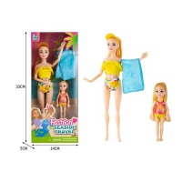 Кукла ST 55669-6 высота 30 см, маленькая куколка, пляжные аксессуары