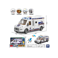 Спецтехніка YW 8088 A "Поліція", звуки, підсвічування, інерція, конструктор, викрутка