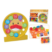 Логическая игра детская 5379 часы, сортер, 12 элементов